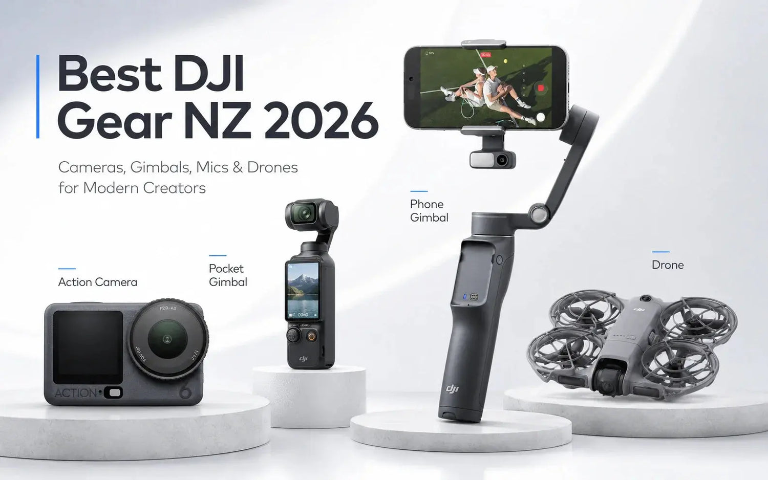 Best DJI gear in 2026 at Gadgets Online NZ LTD