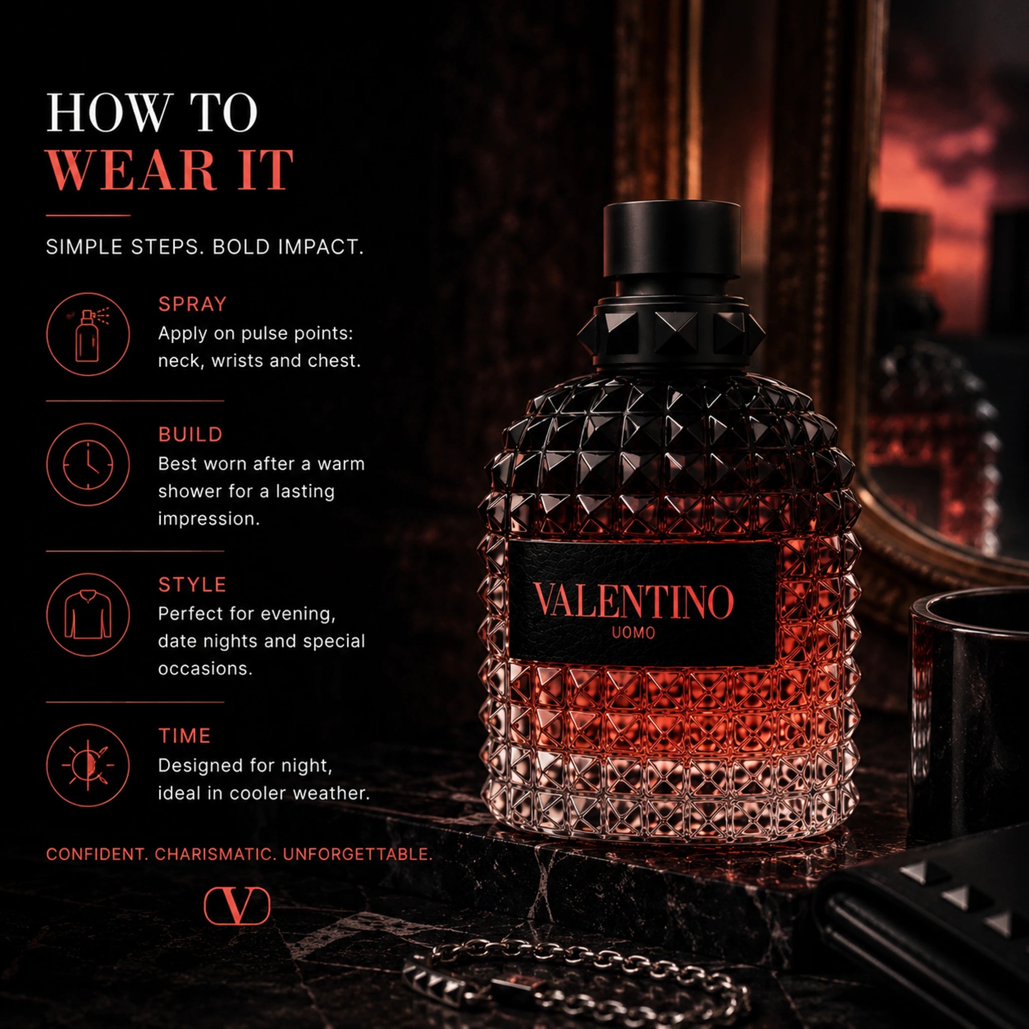 Valentino Uomo Born In Roma Coral Fantasy masculine grooming and how to wear image at Gadgets Online NZ