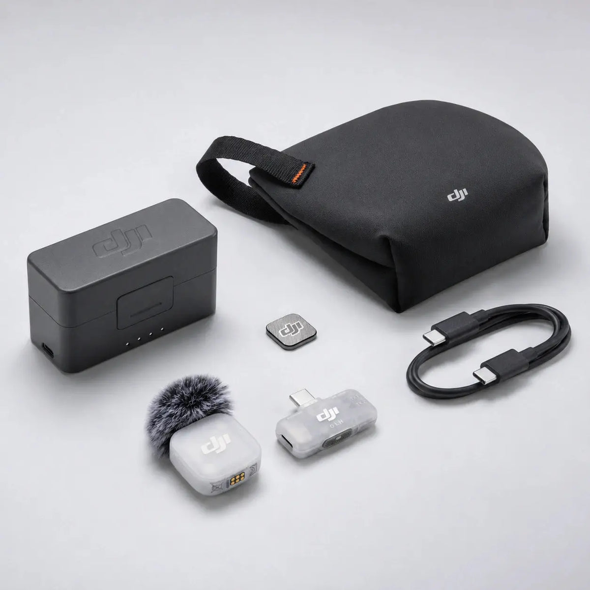 DJI Mic Mini 2 tech accessories kit in minimal style at Gadgets Online NZ