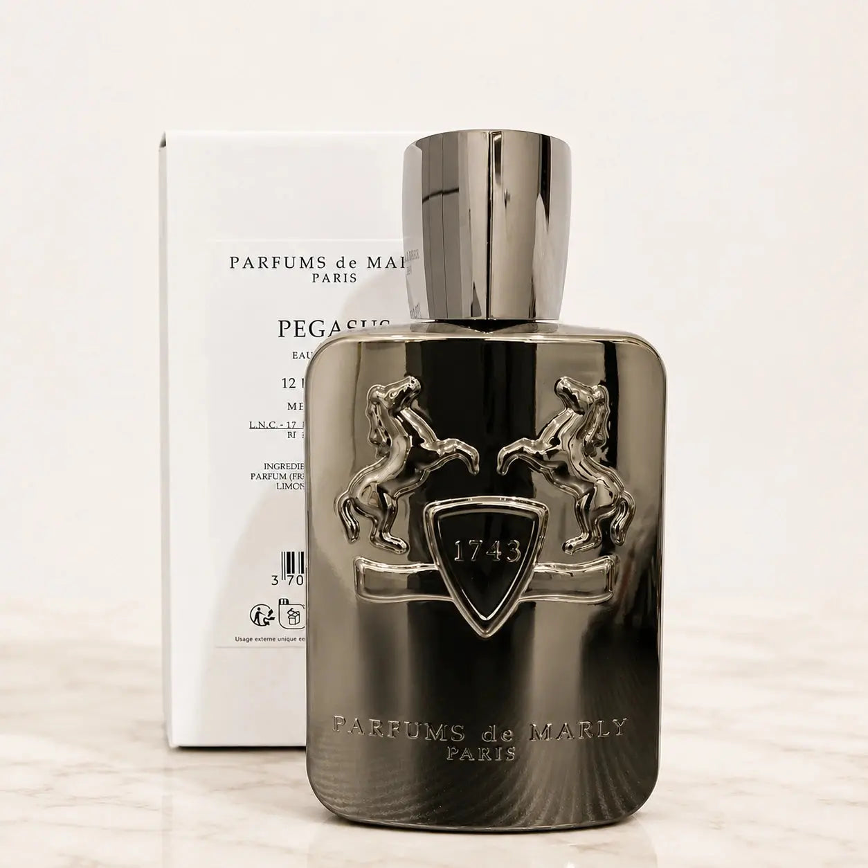 Parfums de Marly Pegasus EDP 125ml tester bottle with cap and plain tester box