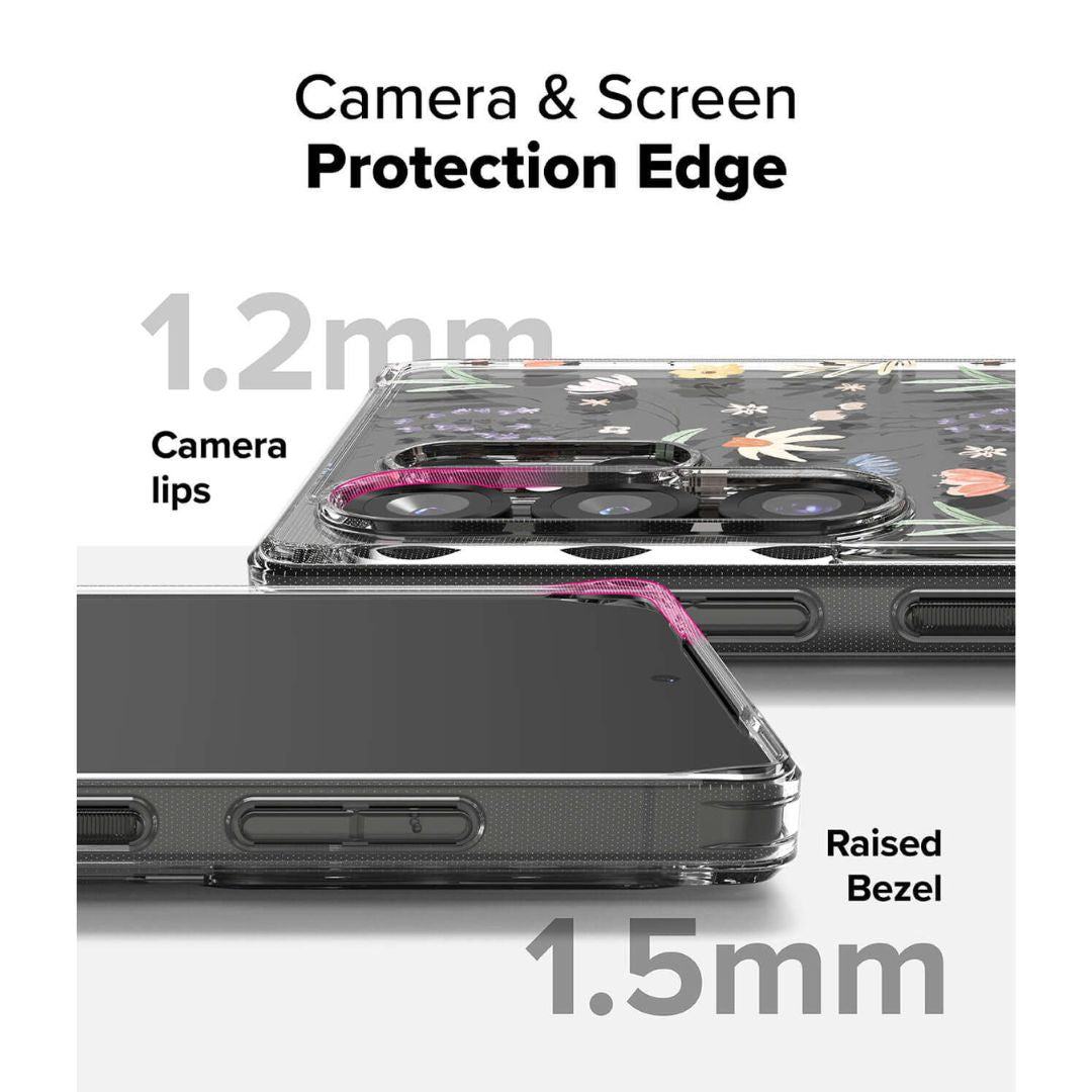 Samsung Galaxy S25 Ultra Case – Raised Bezel Edges for Screen & Camera Protection