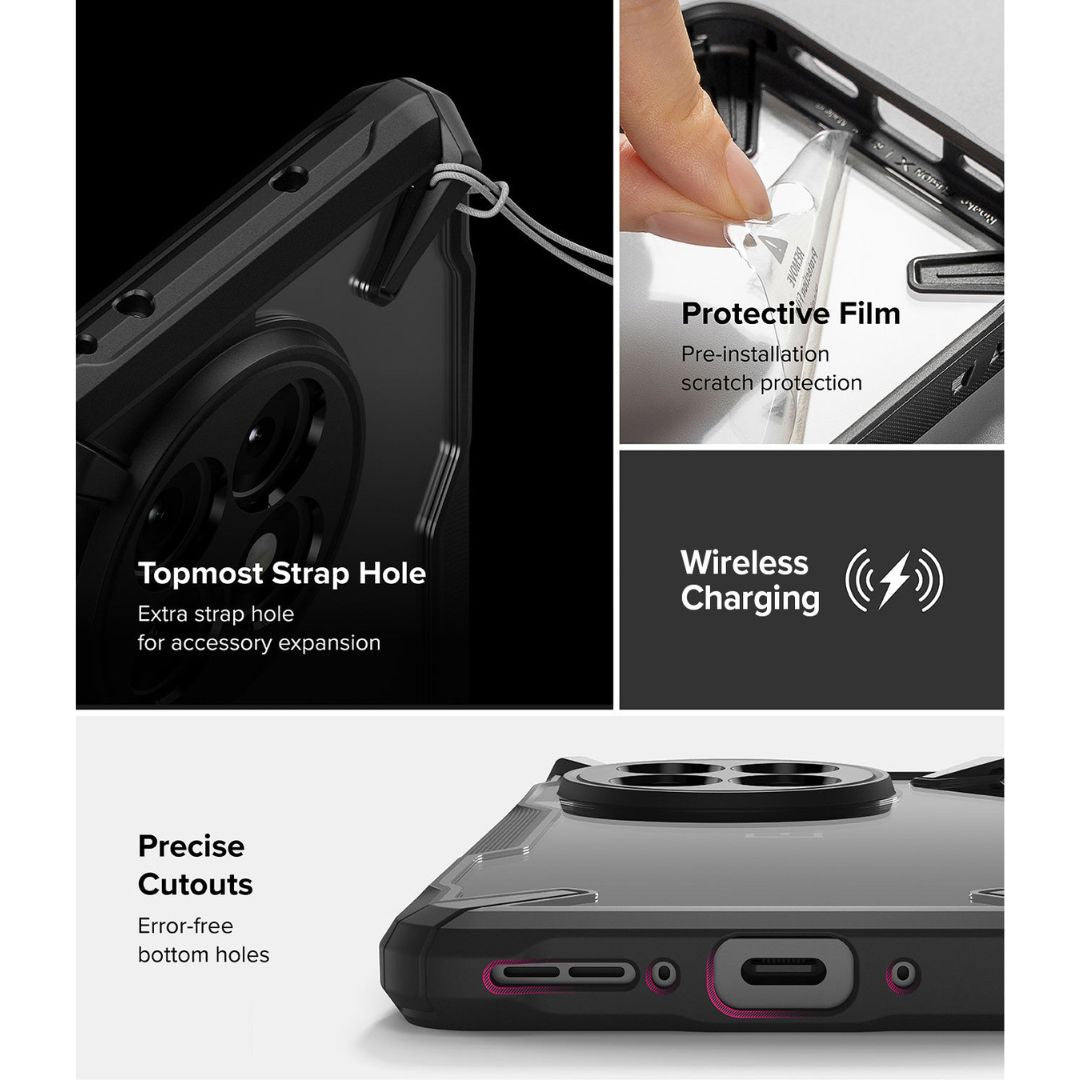 Hybrid Protective Case for OnePlus 13R – TPU Frame & PC Back