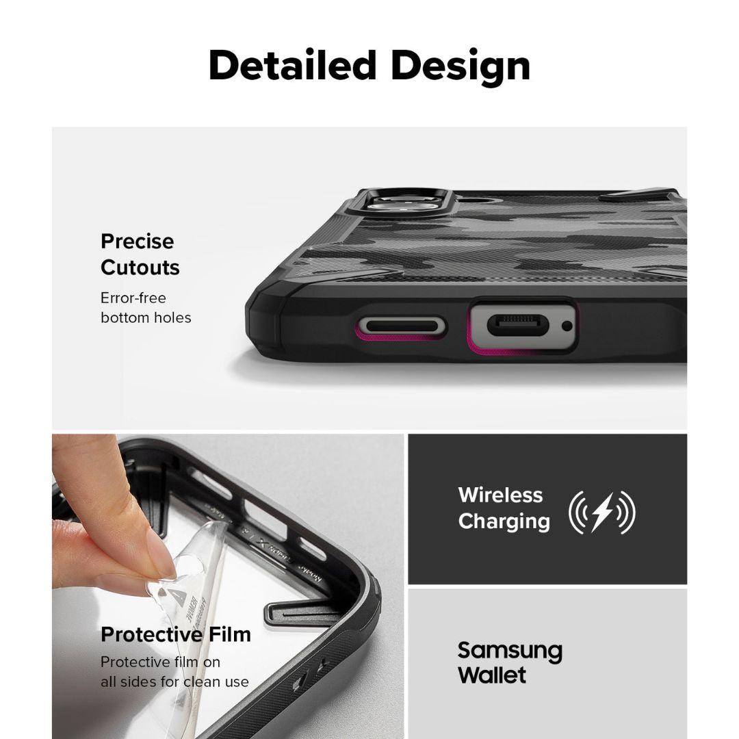 Ringke Fusion X Camo Case – Heavy-duty protection with translucent camo pattern