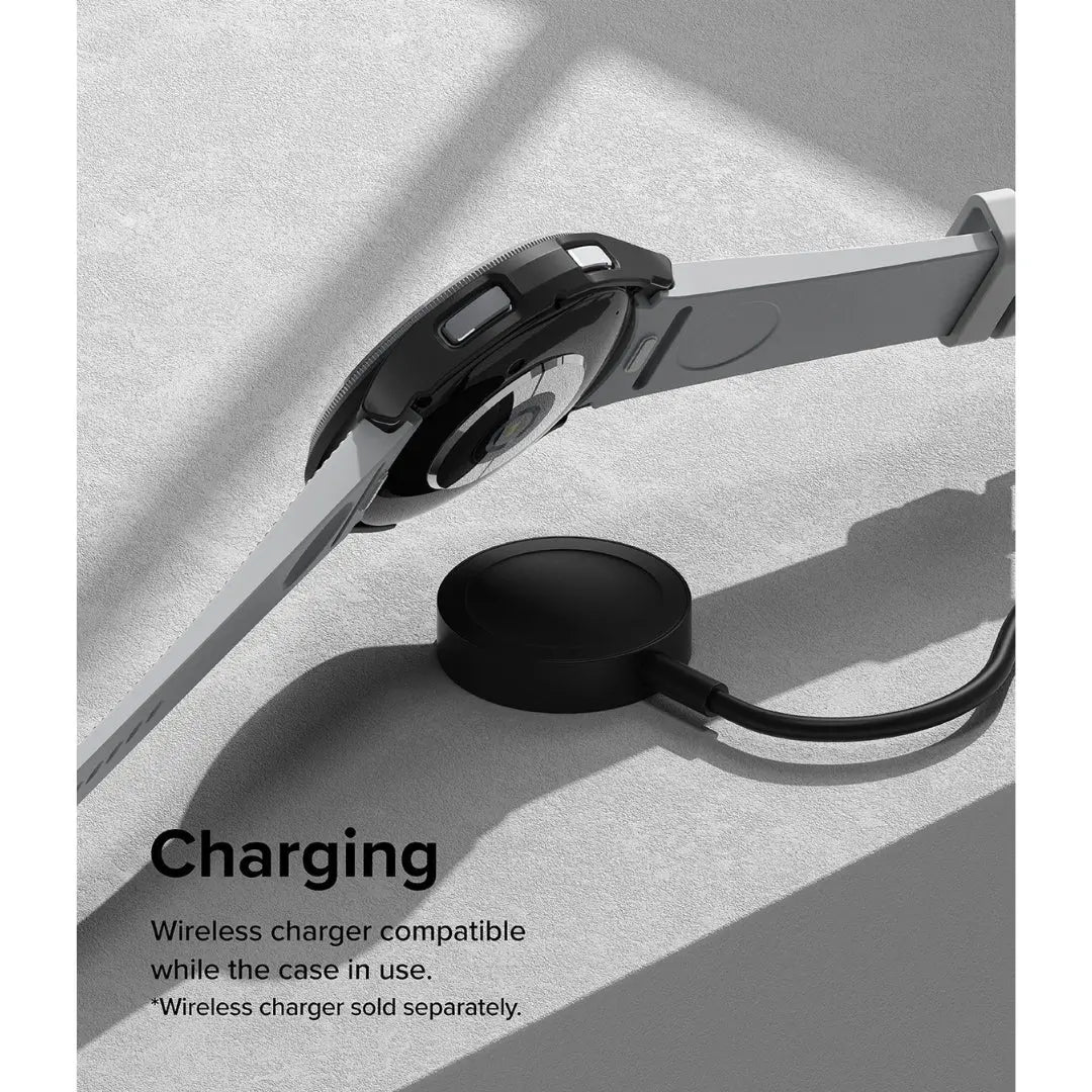 Keep your Galaxy Watch 6 fully charged with our wireless charger compatible case - convenience meets protection.