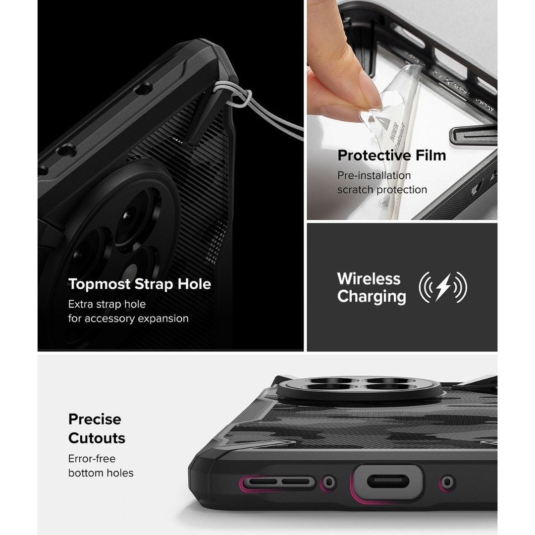 Clear Camouflage Case with Reinforced Corners – OnePlus 13R