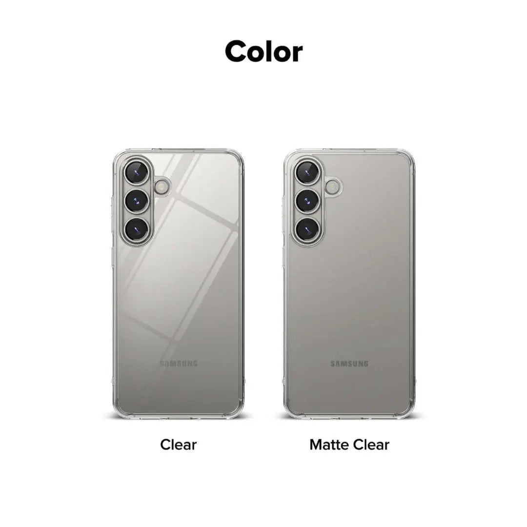Galaxy S25 Plus Fusion Matte Clear Case by Ringke Colro Matte Clear