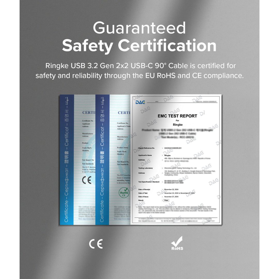 4K 60Hz Video Transfer USB-C Cable – Ringke Premium Build