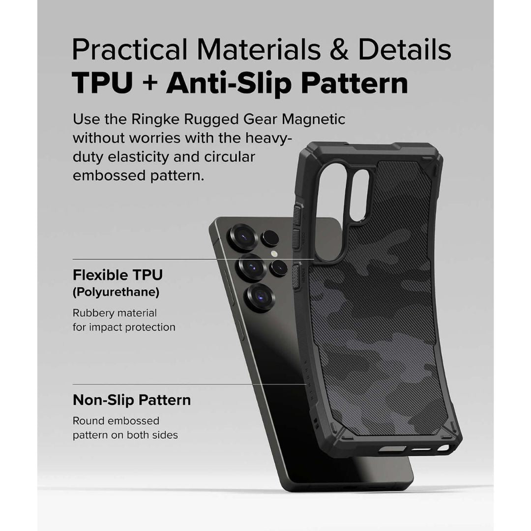 Heavy-Duty Samsung Galaxy S25 Ultra Case – Drop-Resistant TPU