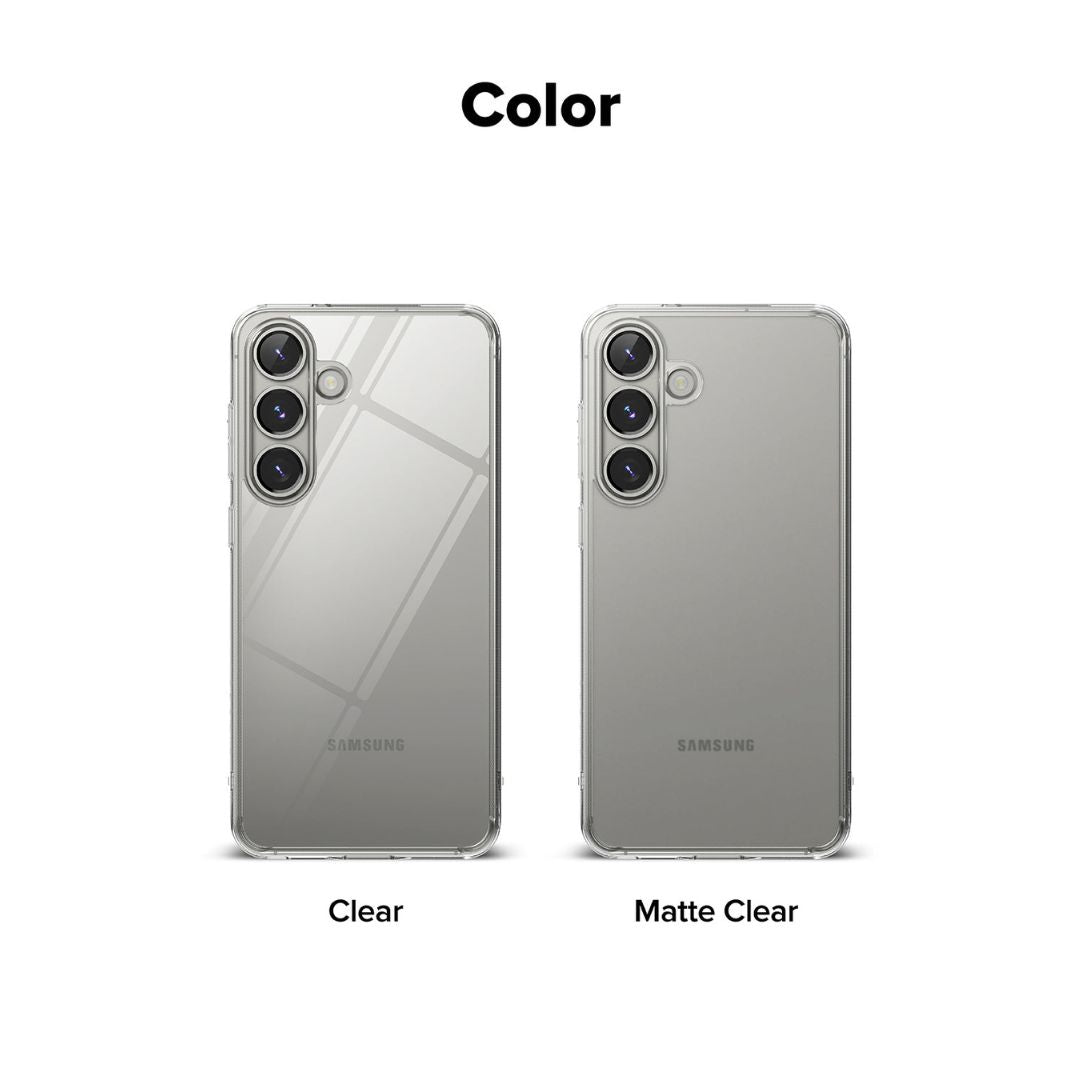 Galaxy S25 Fusion Matte Clear Case by Ringke