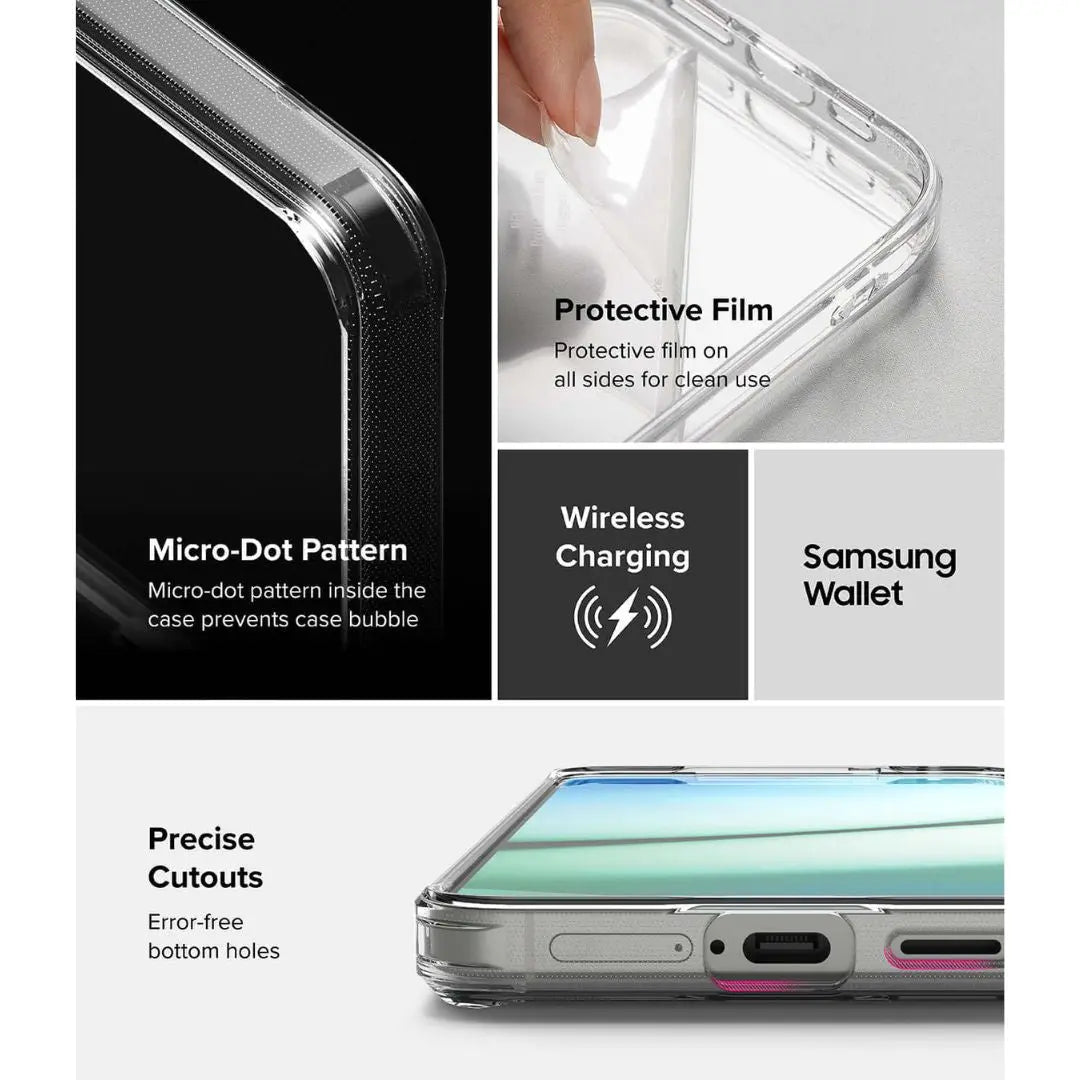 Galaxy S25 Plus Fusion Card Clear Case by Ringke Ringke