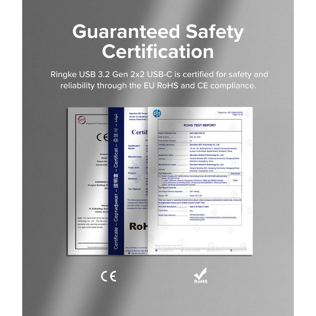 USB-C Cable Supporting 4K UHD at 60Hz – Ringke Premium Desig