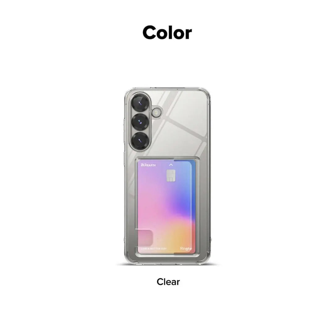 Galaxy S25 Plus Fusion Card Clear Case by Ringke Ringke