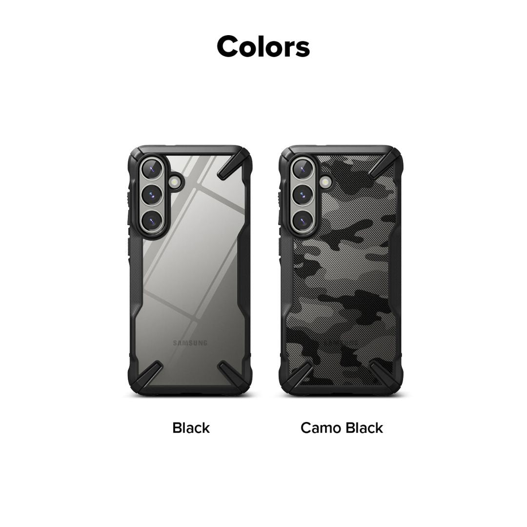 S25 Fusion X Case in Black and Camo Black in NZ