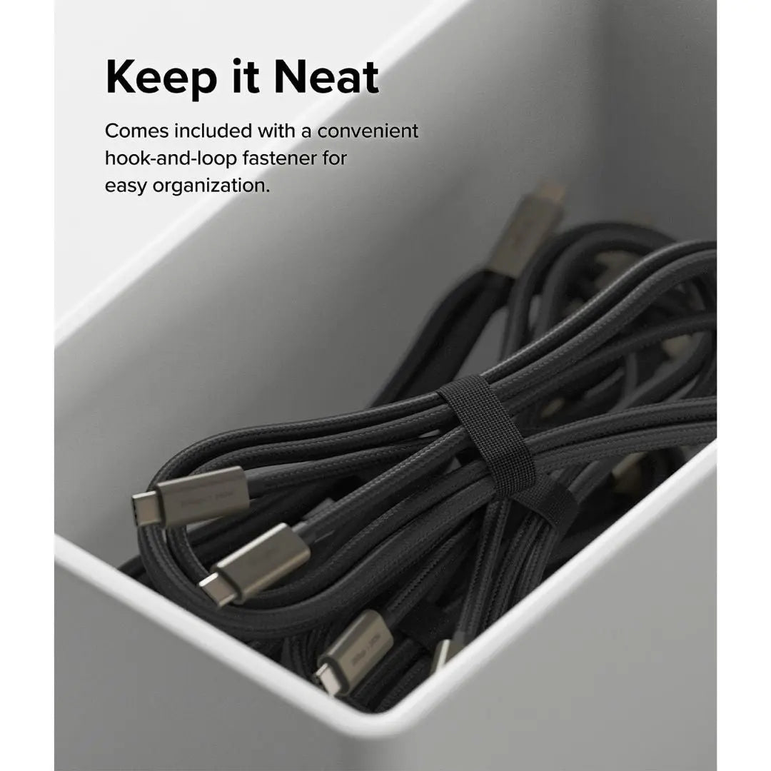 USB-C Cable with Aluminum Alloy Connectors – Ringke 1M Edition