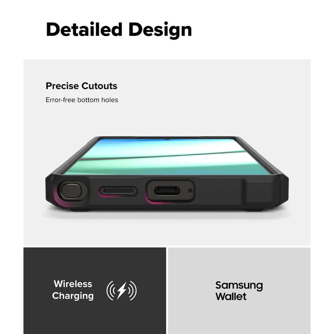 Precision Charging Port Cutouts for Samsung S25 Ultra