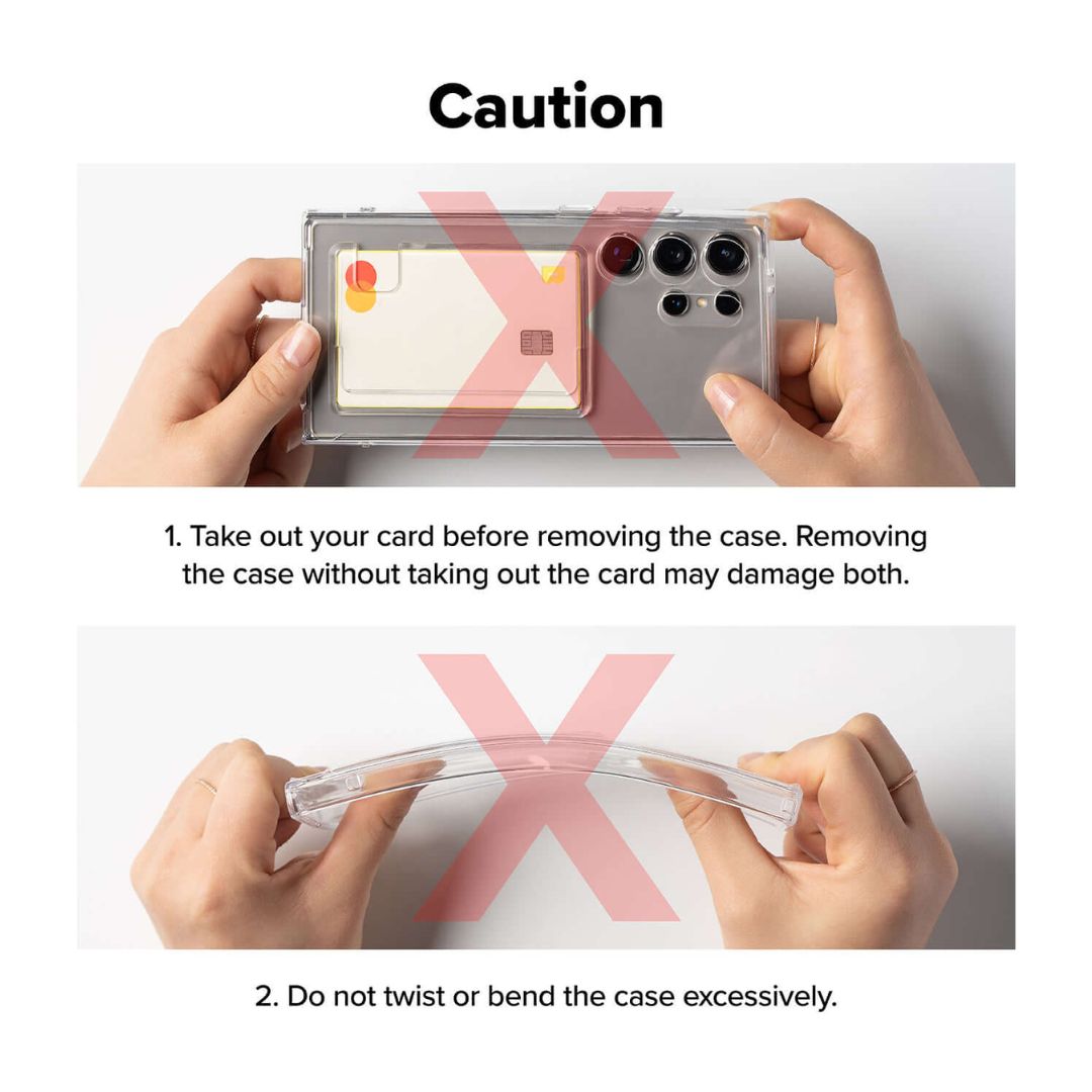 Galaxy S25 Plus Fusion Card Clear Case by Ringke