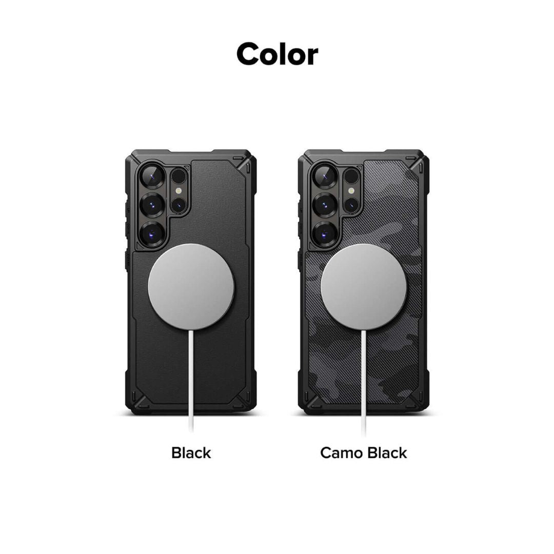 Ringke Magnetic Camo Case for Galaxy S25 Ultra – Strong Magnetic Ring