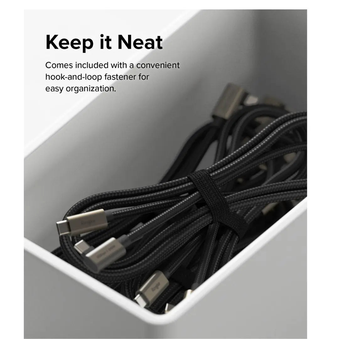 USB 3.2 Gen 2x2 USB-C 90 Degree Cable 2M by Ringke Ringke
