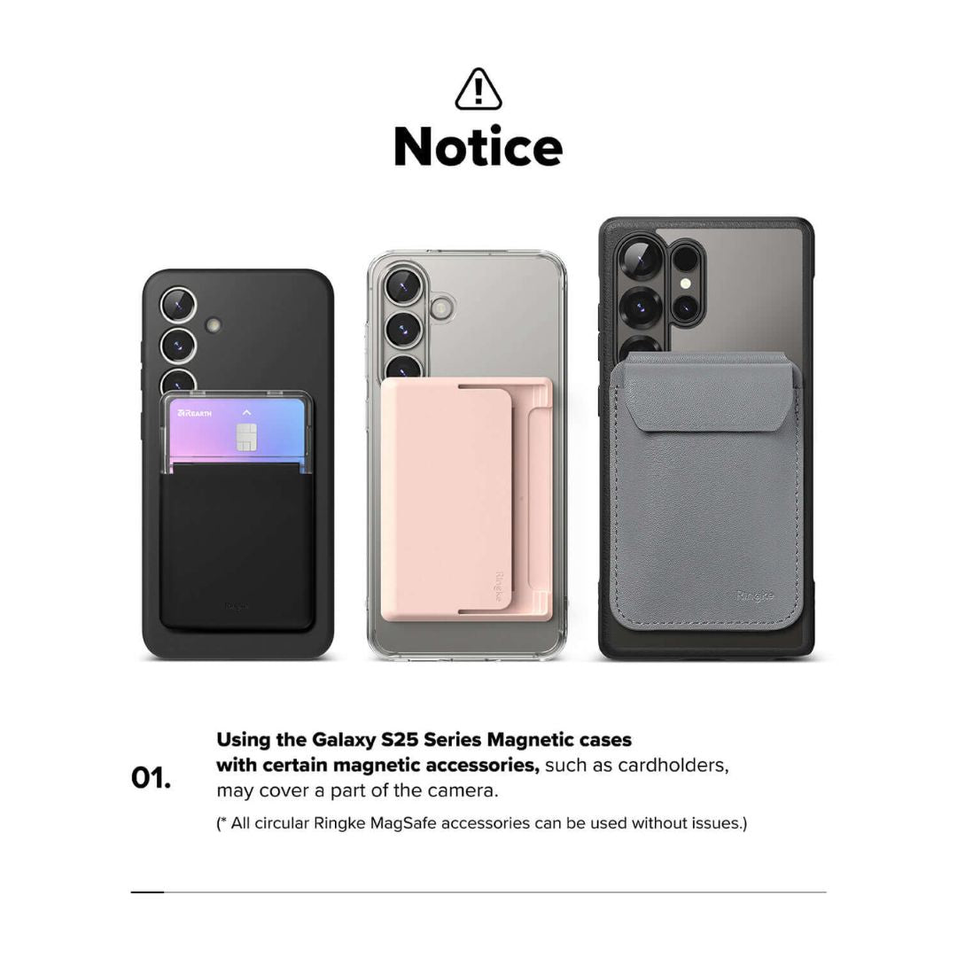 S25 Ultra Case Notice for magnetic Accessories