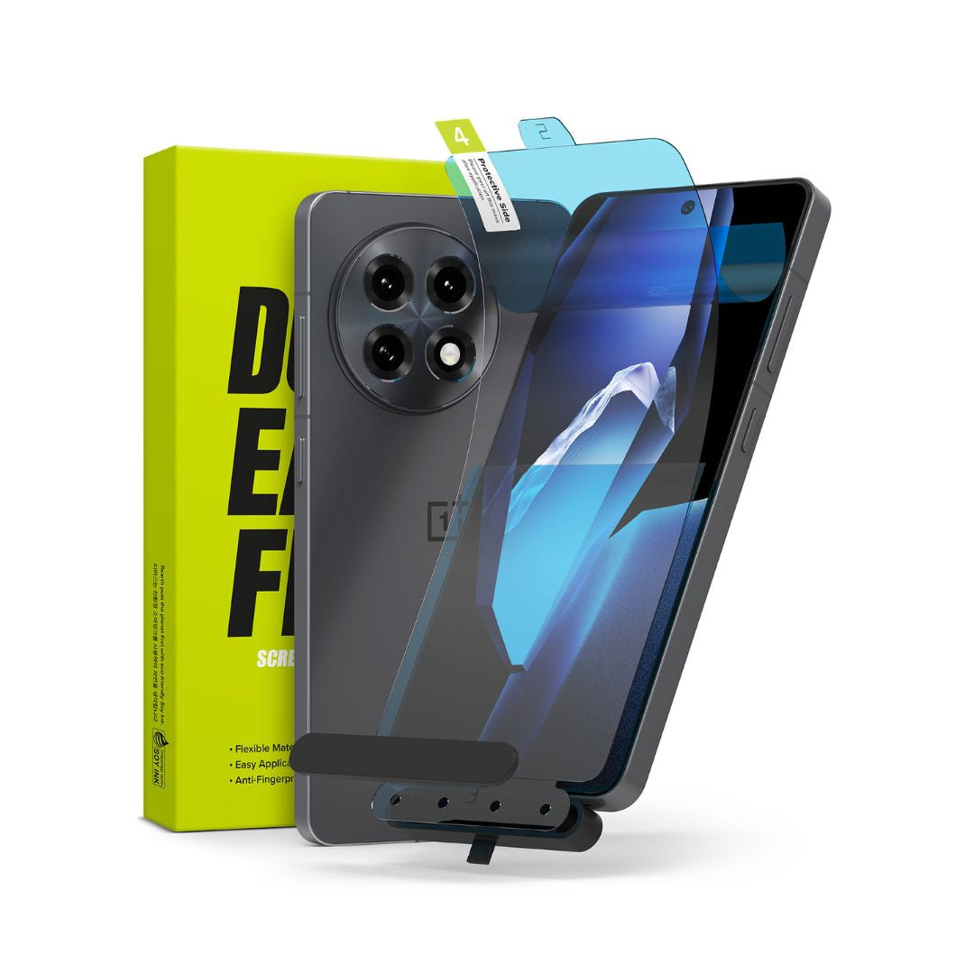Ringke Dual Easy Film for OnePlus 13R – Self-Healing EPU Material