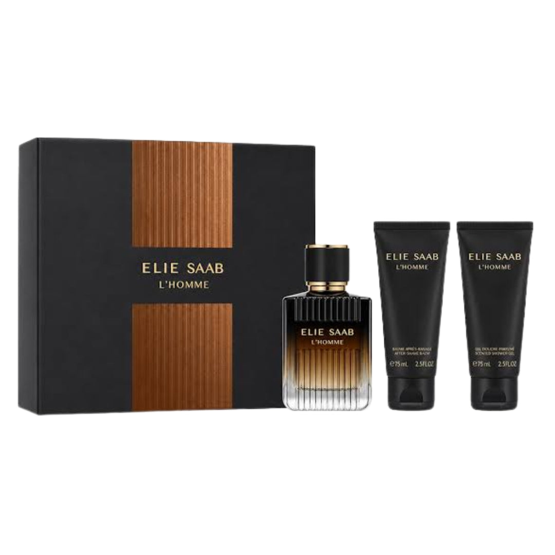 Elie Saab L'Homme Intense EDP 100ml 3pc Gift Set