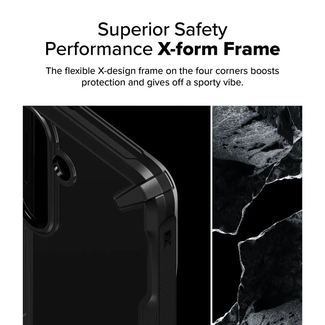 Galaxy S25 Fusion X Black Case by Ringke Ringke