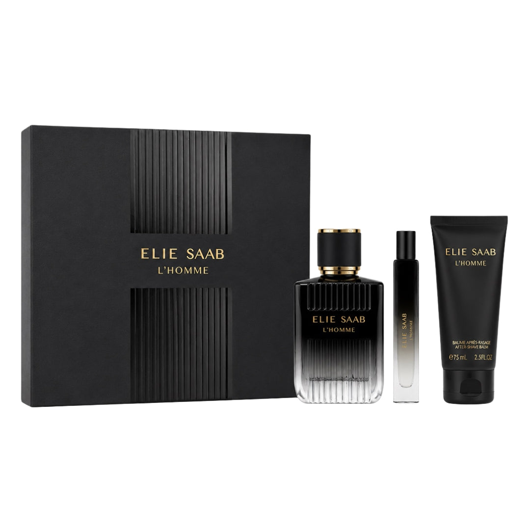 Elie Saab L'Homme EDP 100ml 3pc Gift Set
