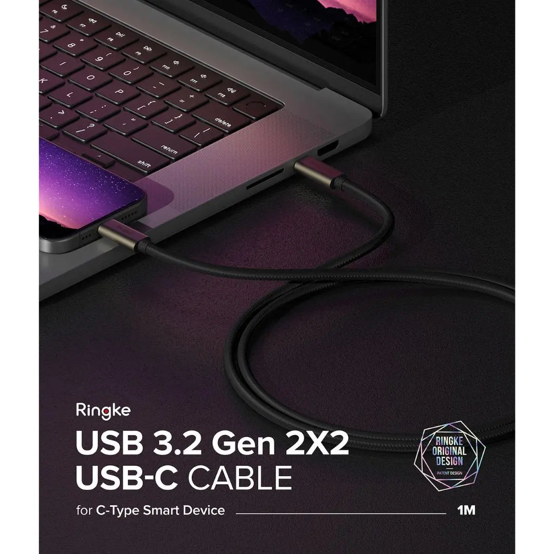 USB 3.2 Gen 2x2 USB-C Cable 1M by Ringke Ringke