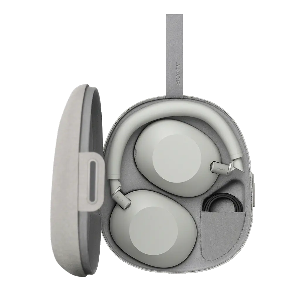 Sony WH-1000XM6 Wireless Noise Cancelling Over-Ear Headphones - Platinum Silver Sony
