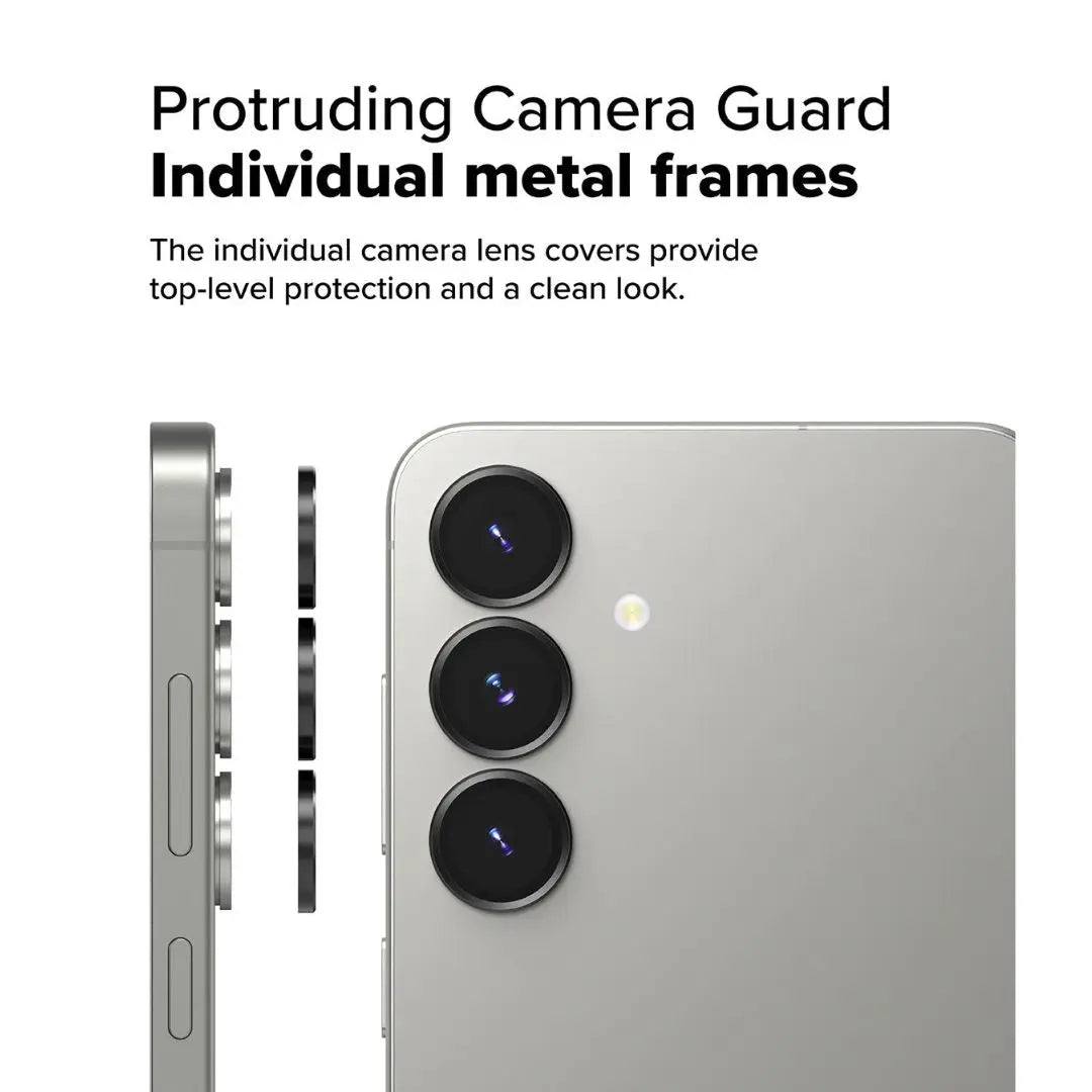 Protuding Camera Guard for Ringke Camera Lens Frame Glass for S25