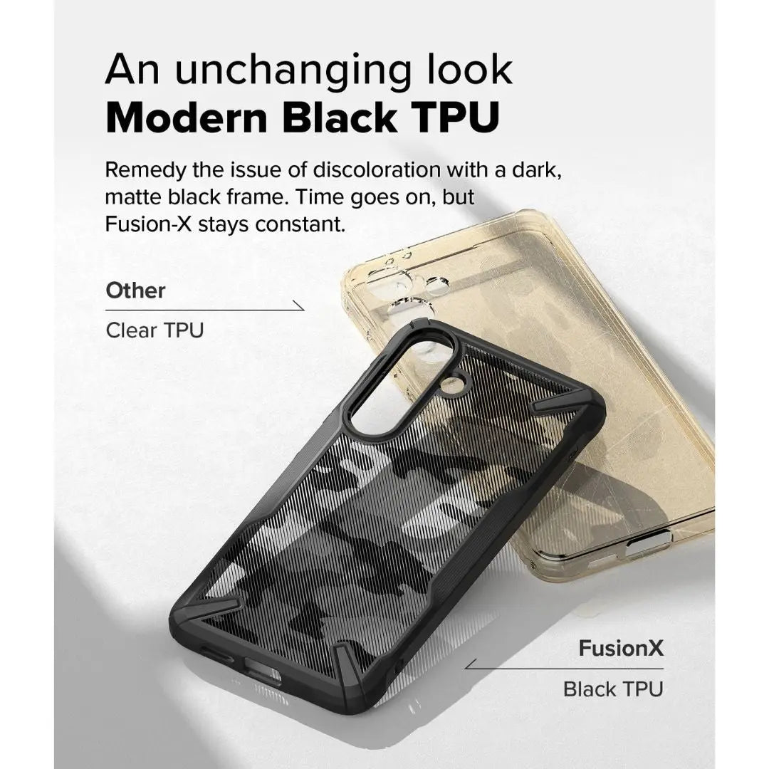 Samsung Galaxy S25 Modern Black TPU case