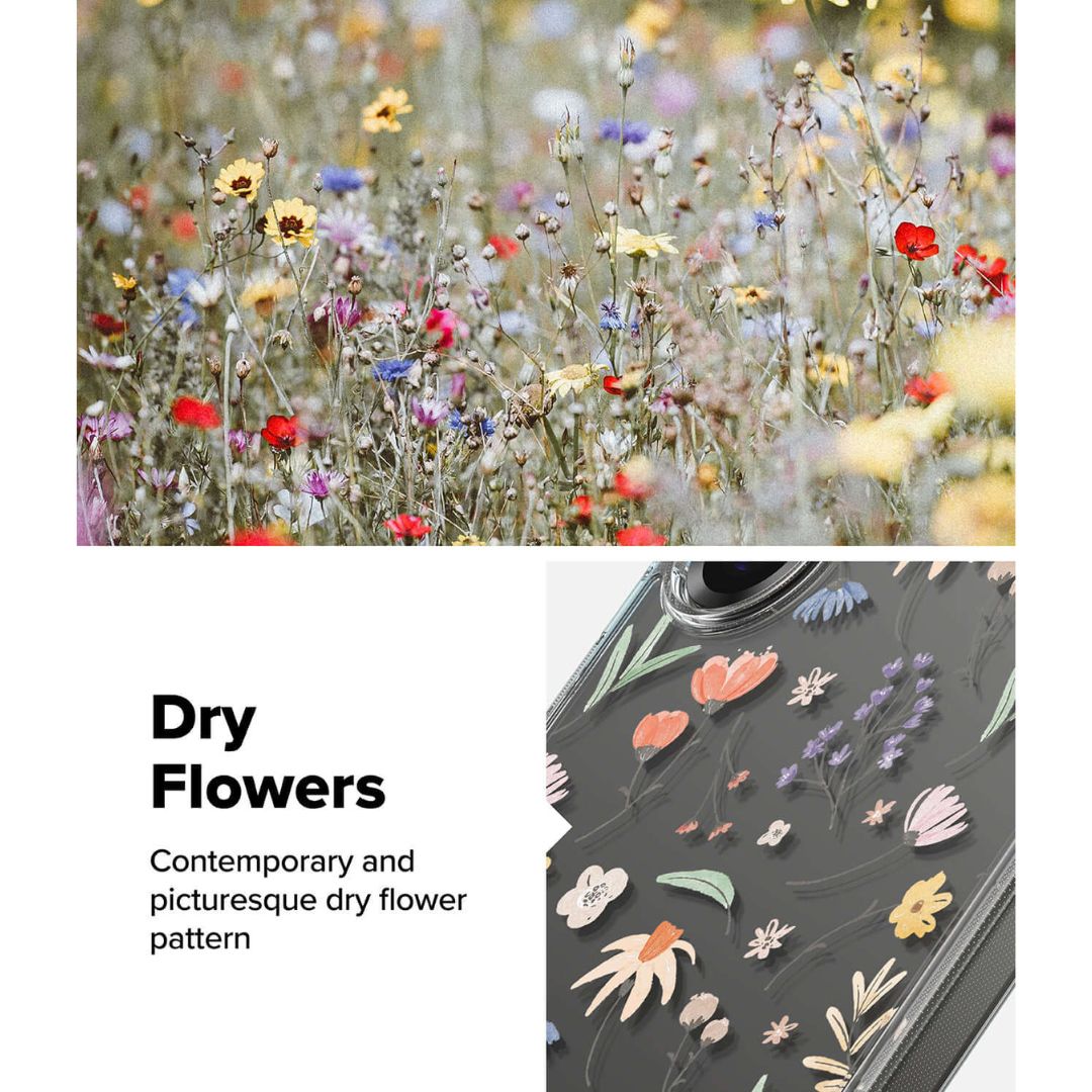 3D Floral Printed Case for Galaxy S25 Ultra – UV Molded Long-Lasting Print with Micro-Dot Texture Floral Luxe Looks