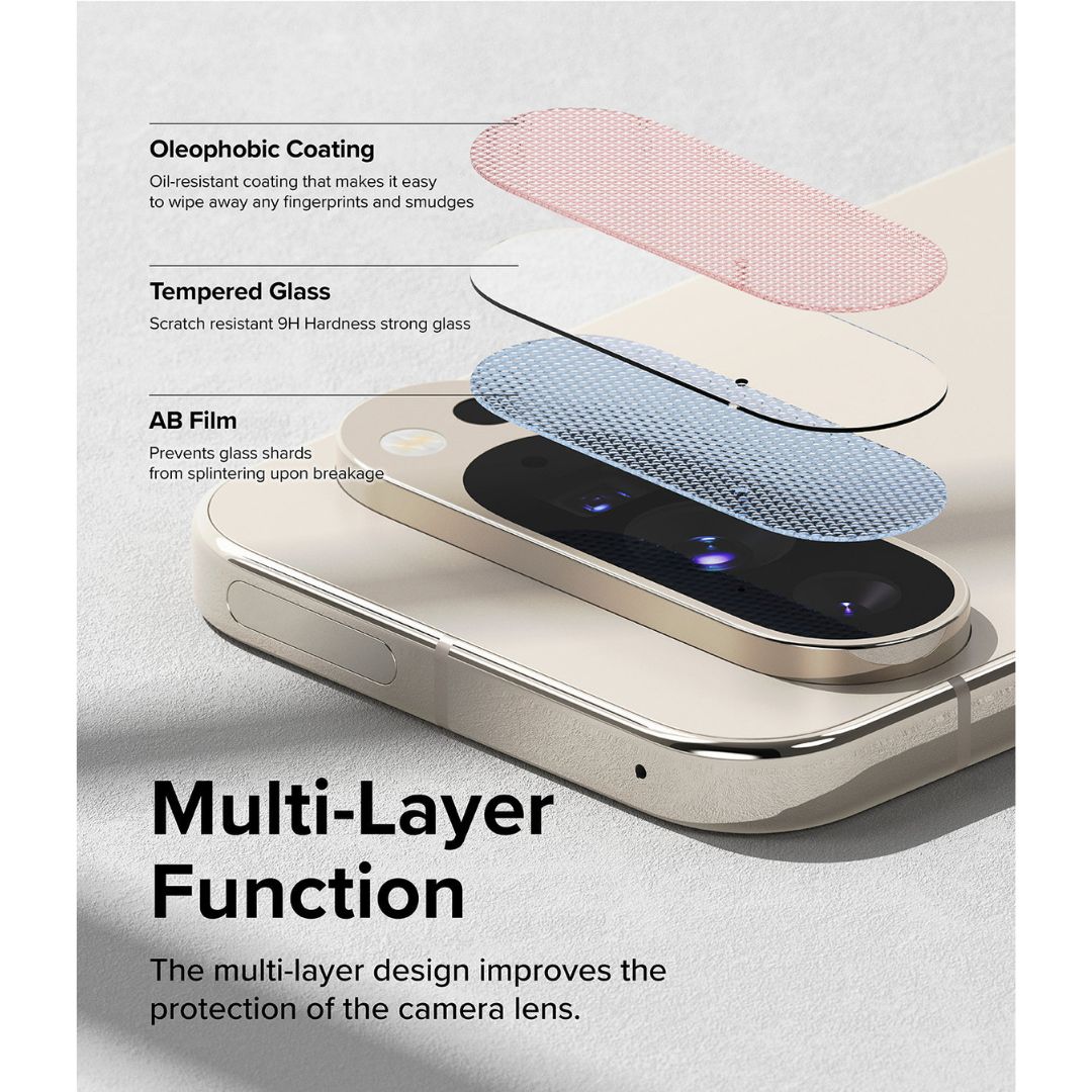Ringke Pixel 9 Pro Lens Protectors – Case-Compatible and Durable