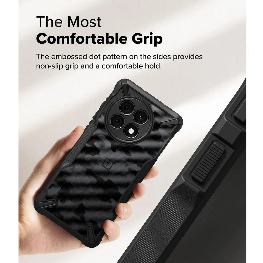 Oneplus 13R Fusion X Design Camo Black Case by Ringke Ringke