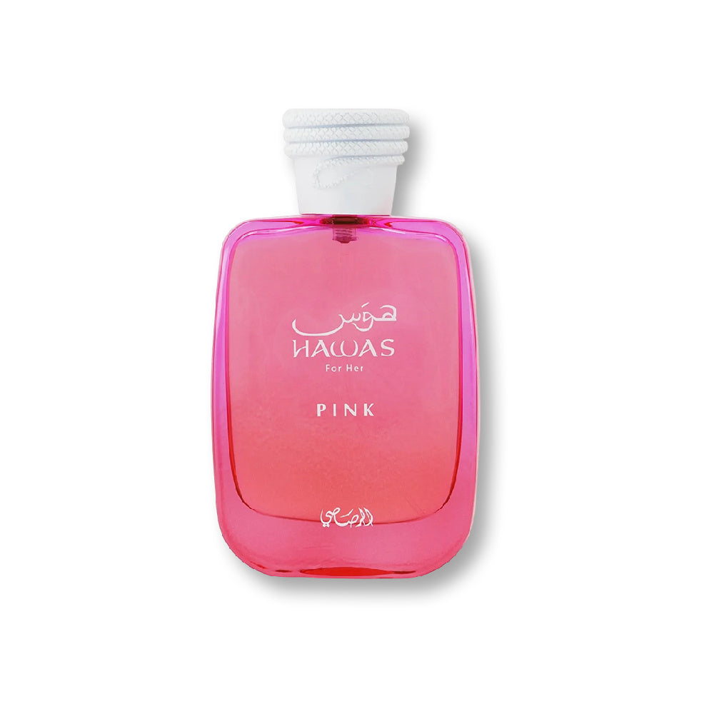 Rasasi Hawas Pink EDP 100ml - perfume bottle