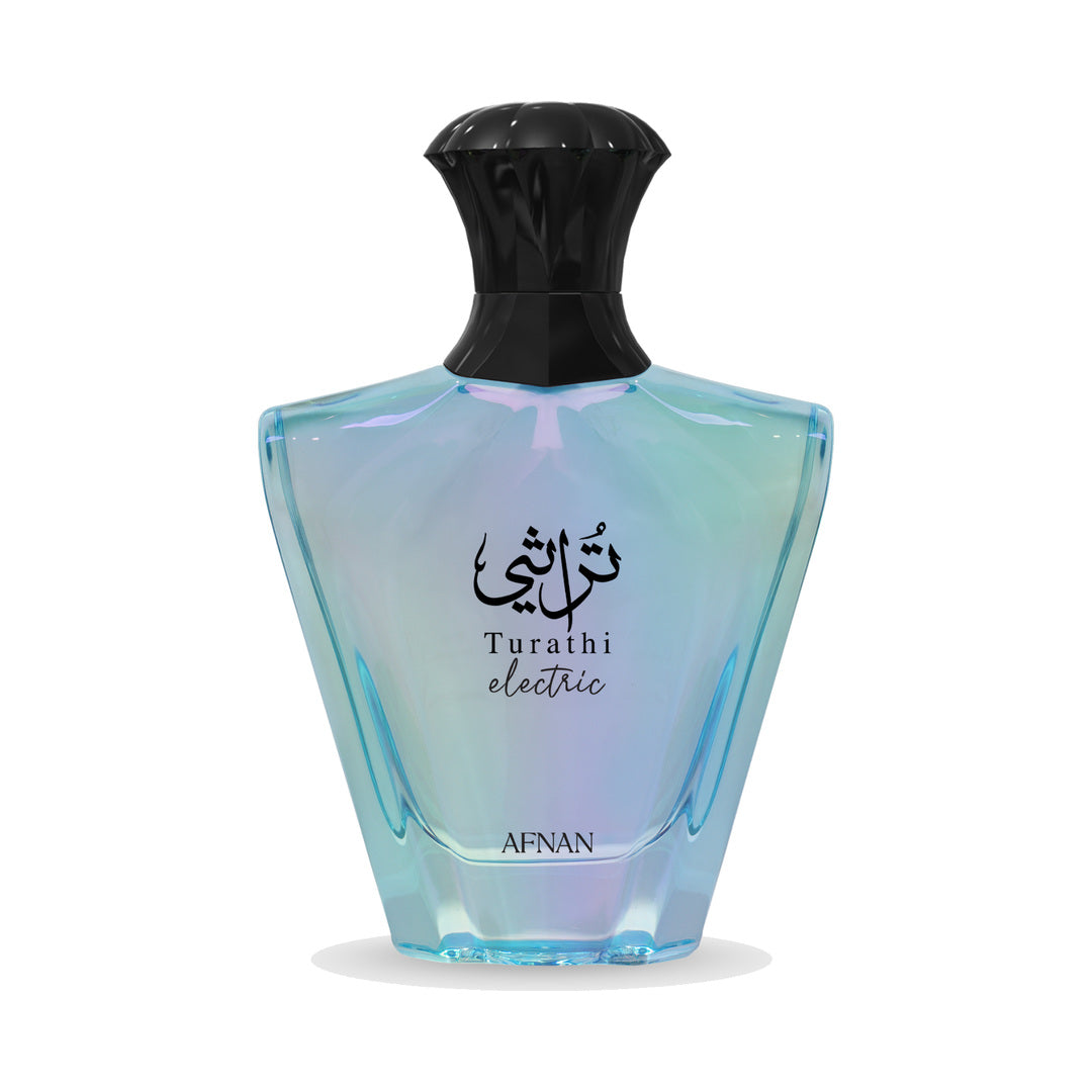 Afnan Turathi Electric EDP 90ml perfume bottle and box