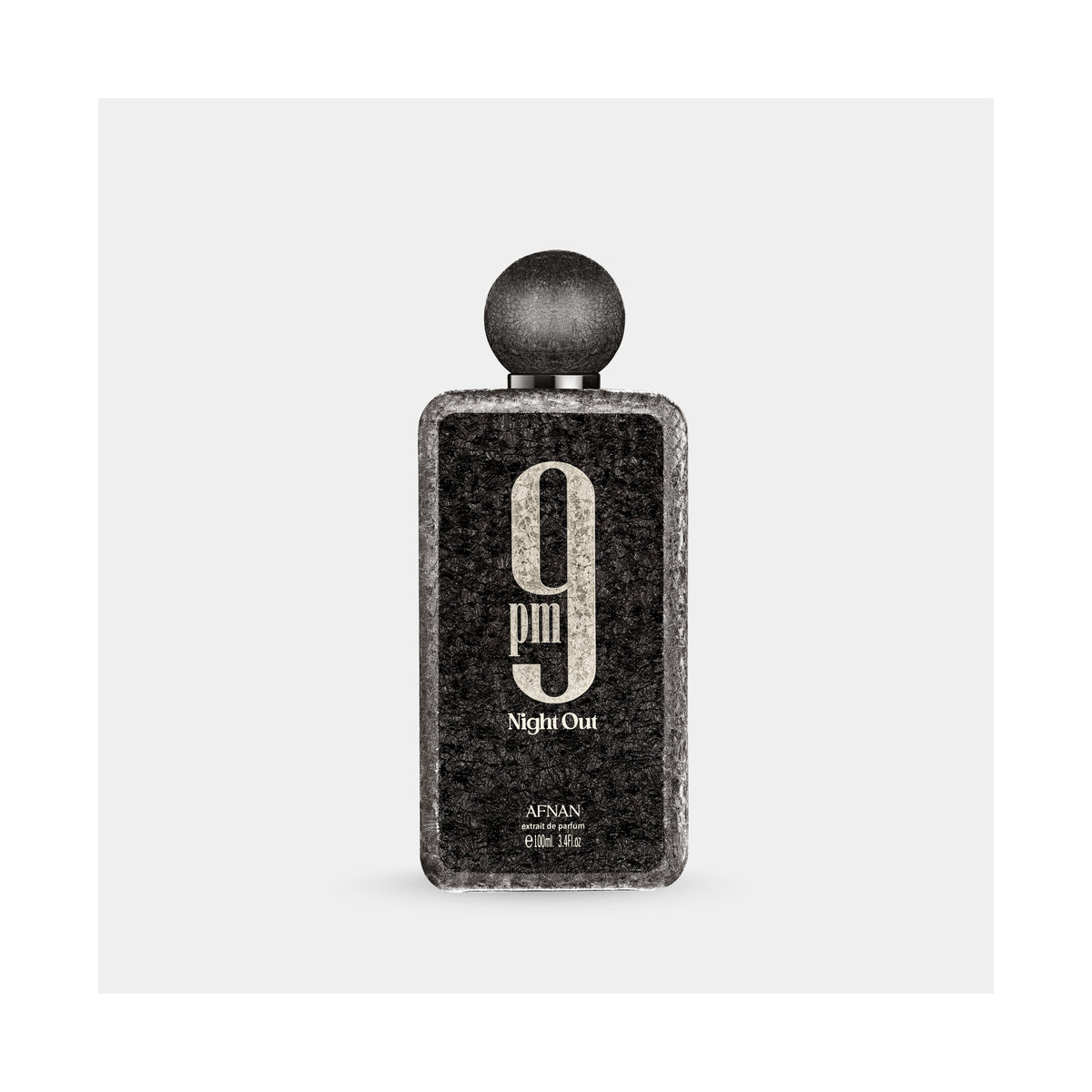 Afnan 9PM Night Out Extrait de Parfum 100ml - front bottle view