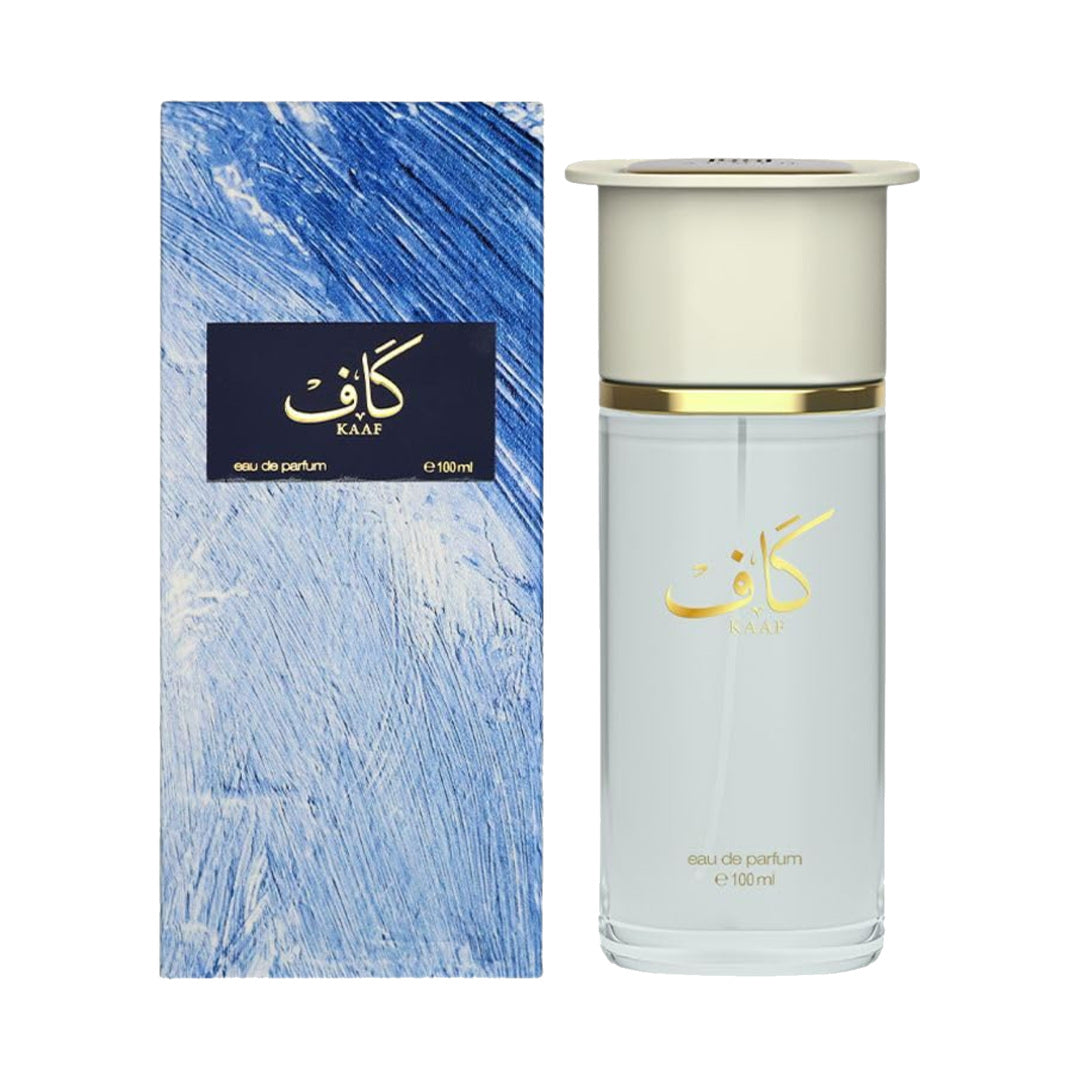 Ahmed Al Maghribi Kaaf EDP 100ml perfume bottle and box