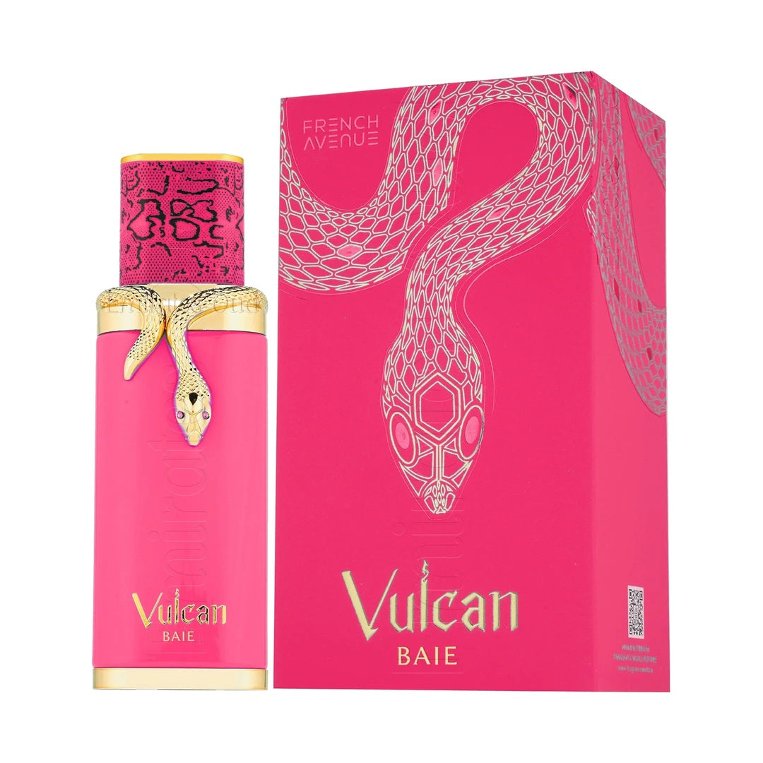 French Avenue Vulcan Baie Extrait de Parfum 100ml perfume bottle and box