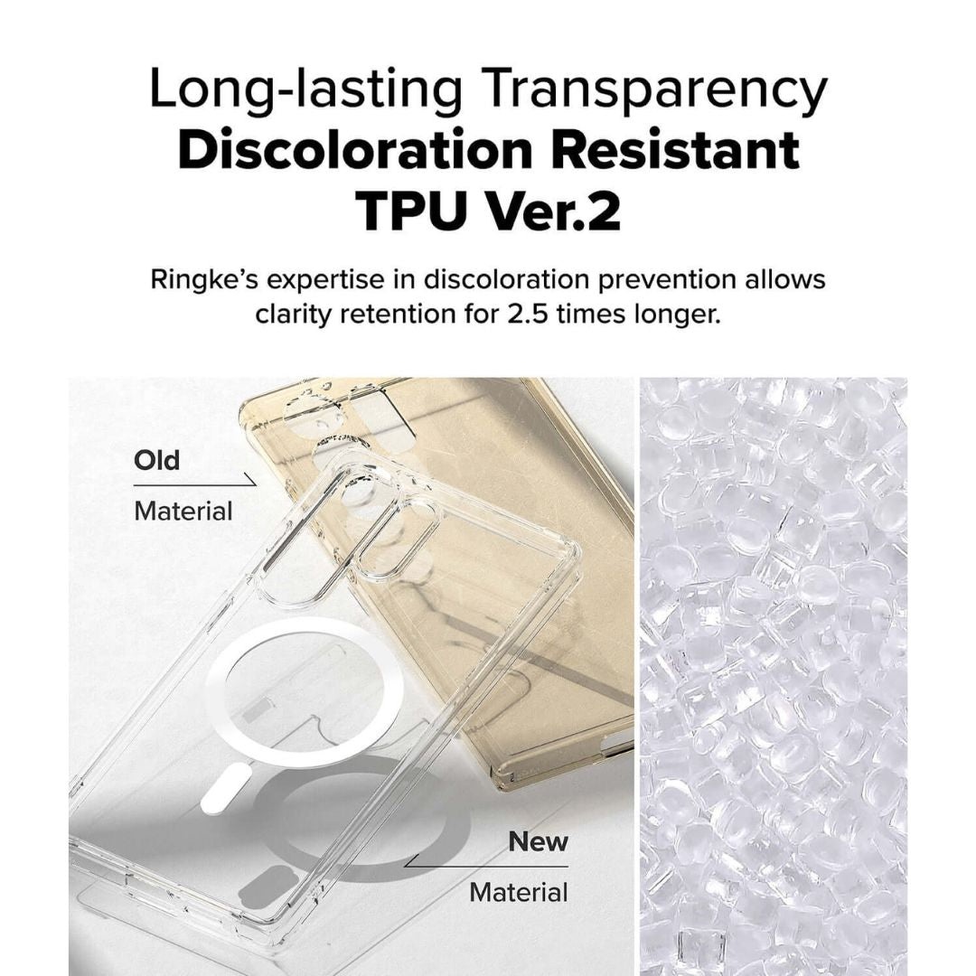 Longh Transpareny with new technology for Samsung S25 Ultra Case