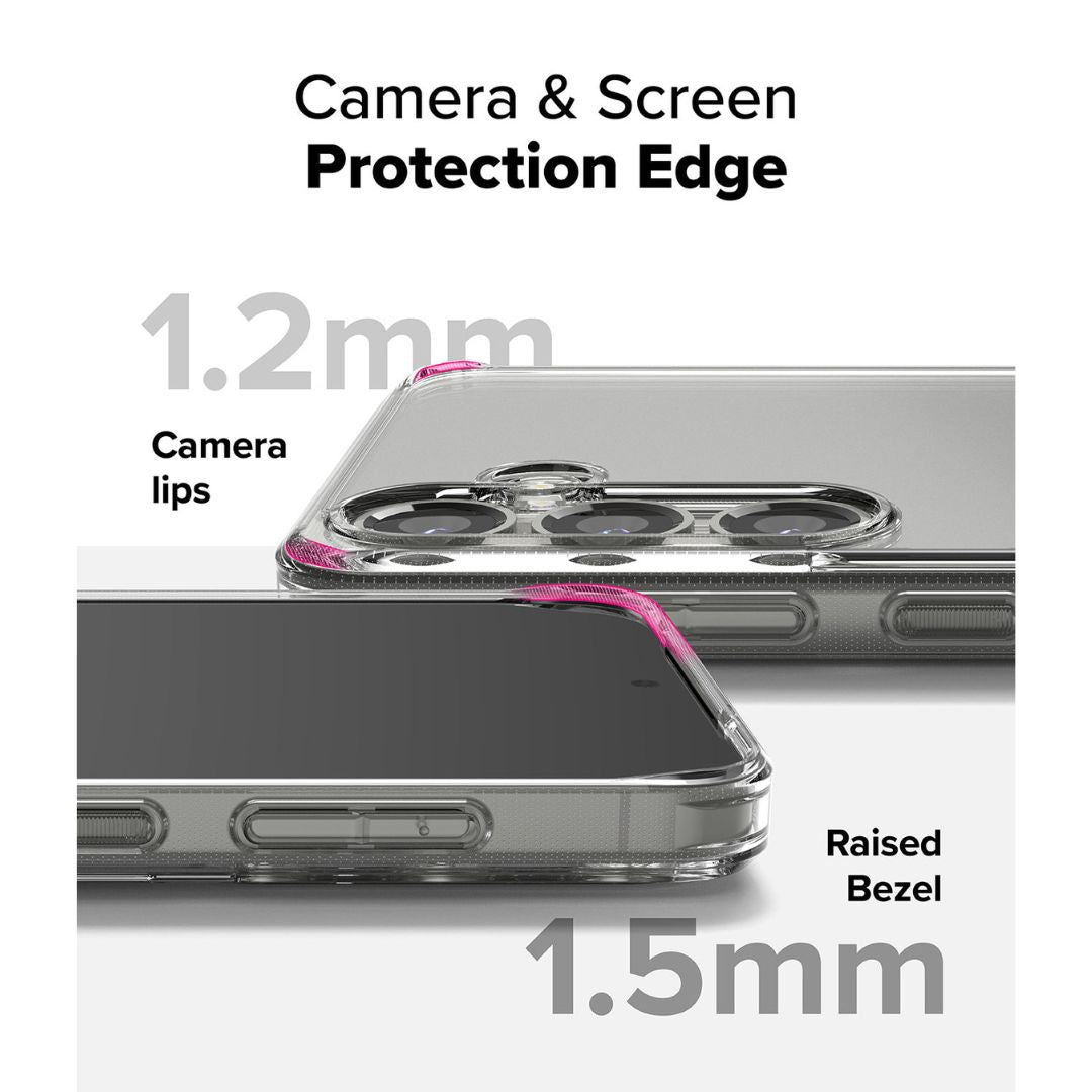 Ringke Fusion Matte Clear Case for Galaxy S25 | Slim & Protective Camera & Screen Edge Protection