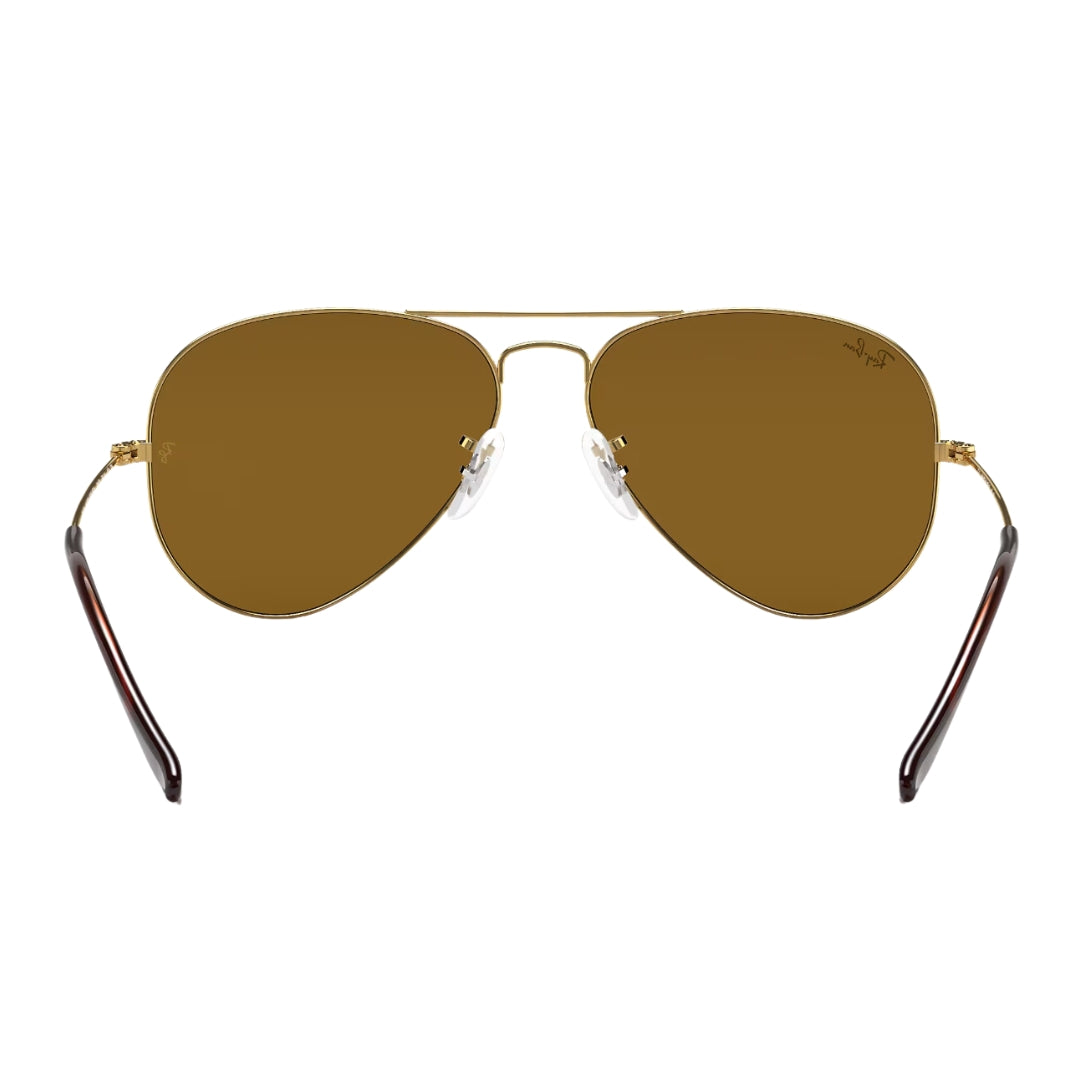 RAY-BAN RB3025 AVIATOR Classic 001/33 Brown Sunglass