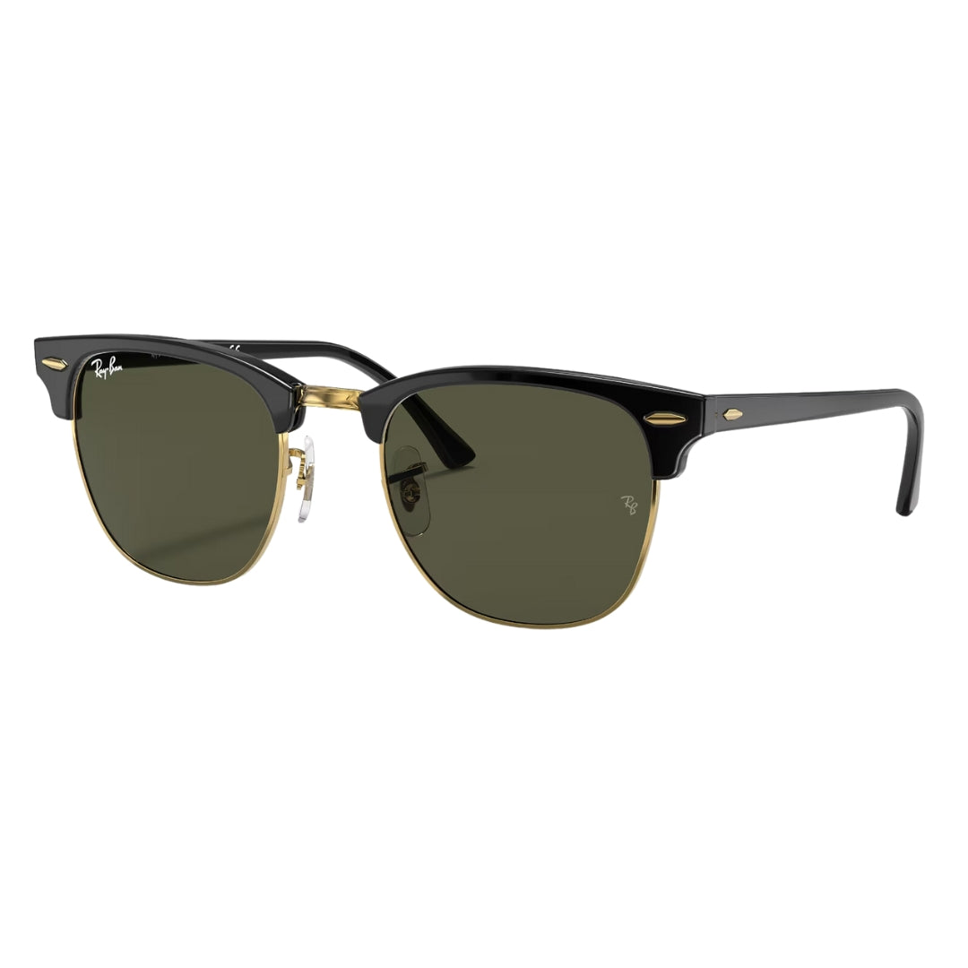 Ray-Ban RB3016 W0365 Clubmaster 51 mm Sunglasses Black for Men