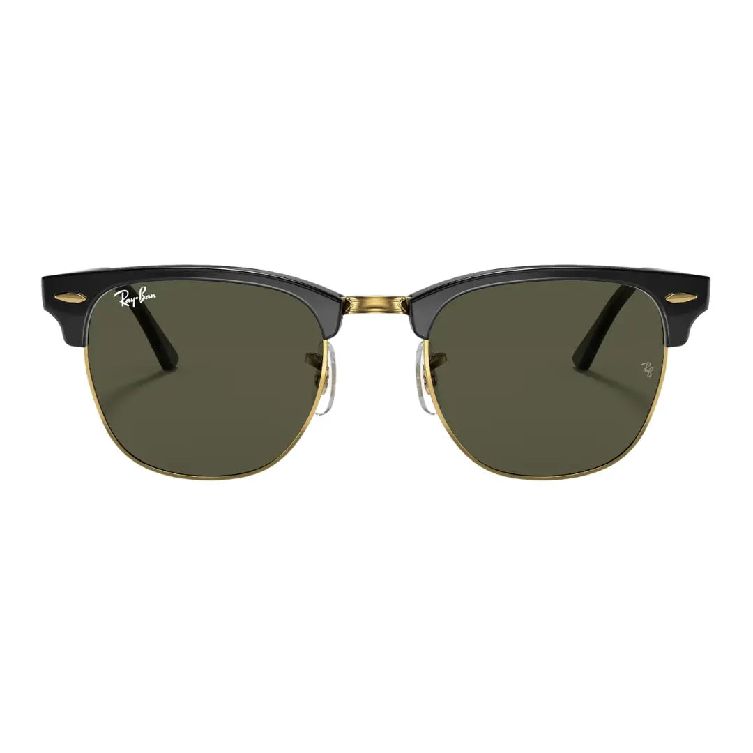 Ray-Ban RB3016 W0365 Clubmaster 51 mm Sunglasses Black for Men