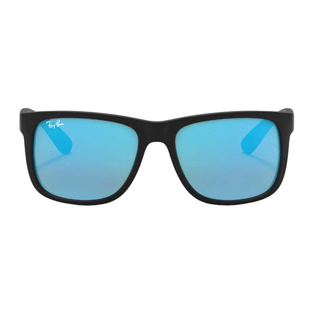 Ray-Ban RB4165 Sunglasses Justin Color Mix Matte Black Close Up View