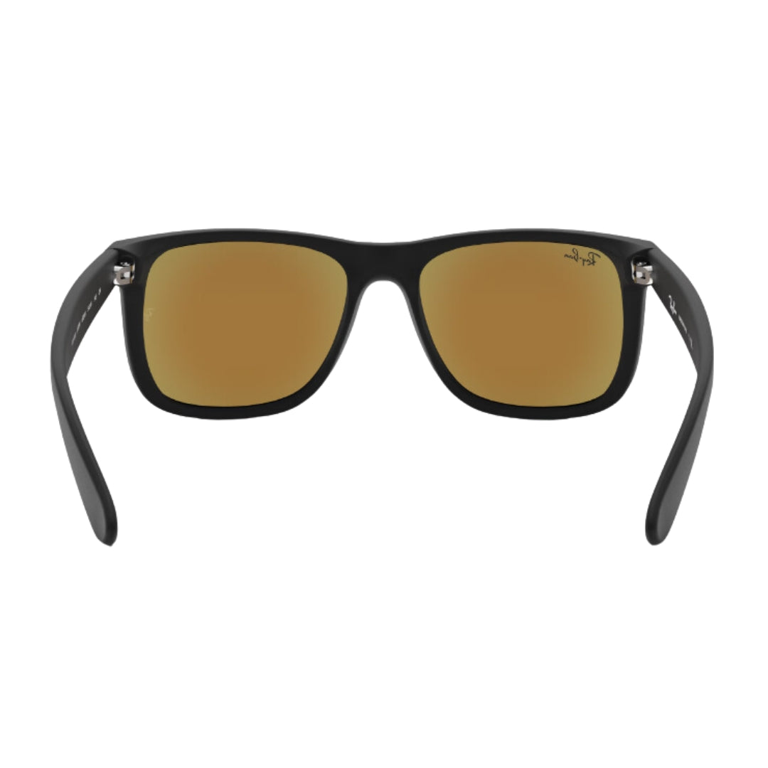 Ray-Ban RB4165 Sunglasses Justin Color Mix Matte Black Back Side View