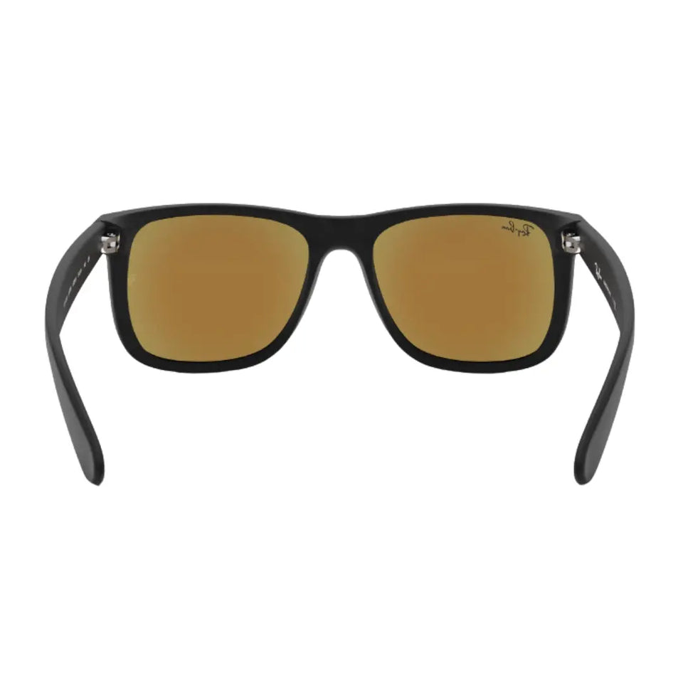 Ray-Ban RB4165 Sunglasses Justin Color Mix Matte Black Back Side View