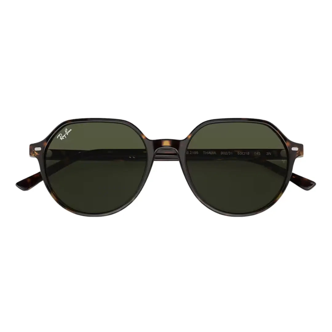 Ray-Ban RB2195 Thalia 902/31 Havana Green Sunglass