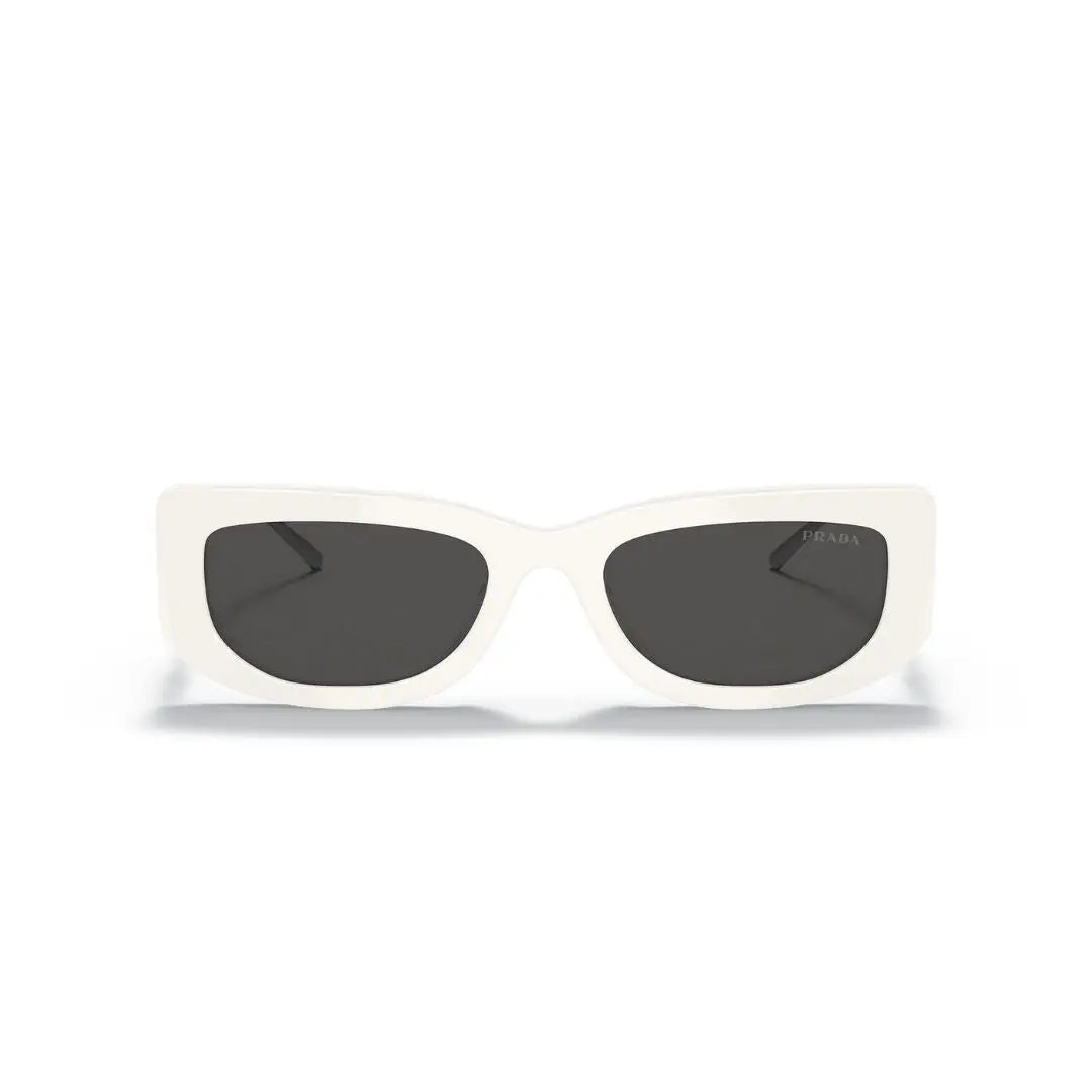 Prada PR 14YS 1425S0 Women’s Sunglasses – Talc, Dark Grey Lenses Prada