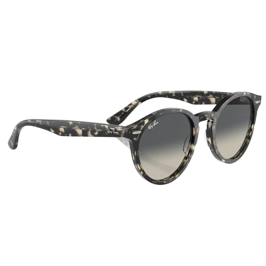 Ray-Ban Larry RB7680S 133371 - Grey Havana Frame with Grey Lens Front Left View